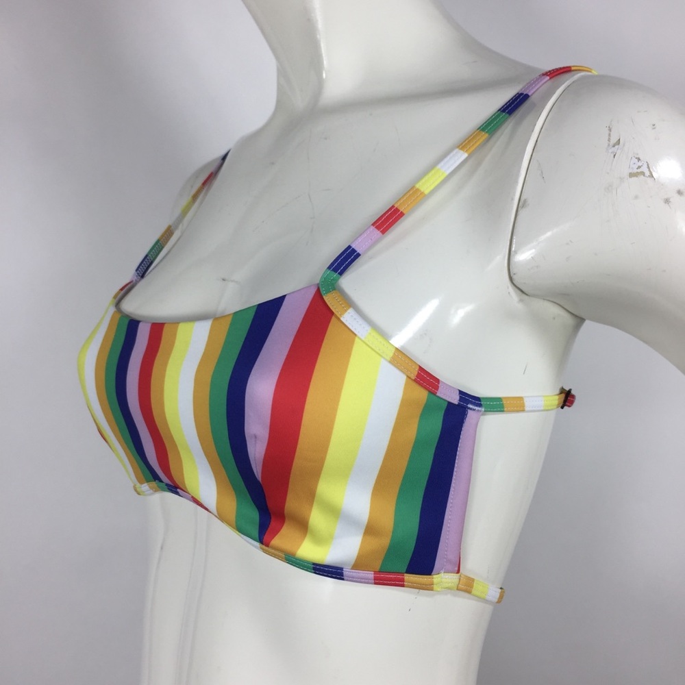 Topshop Multicolor Striped Bikini